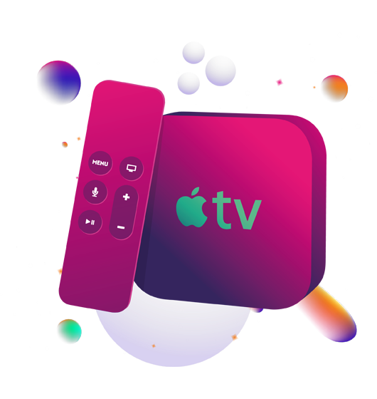 Kuki aplikácia je dostupná pre Apple TV.